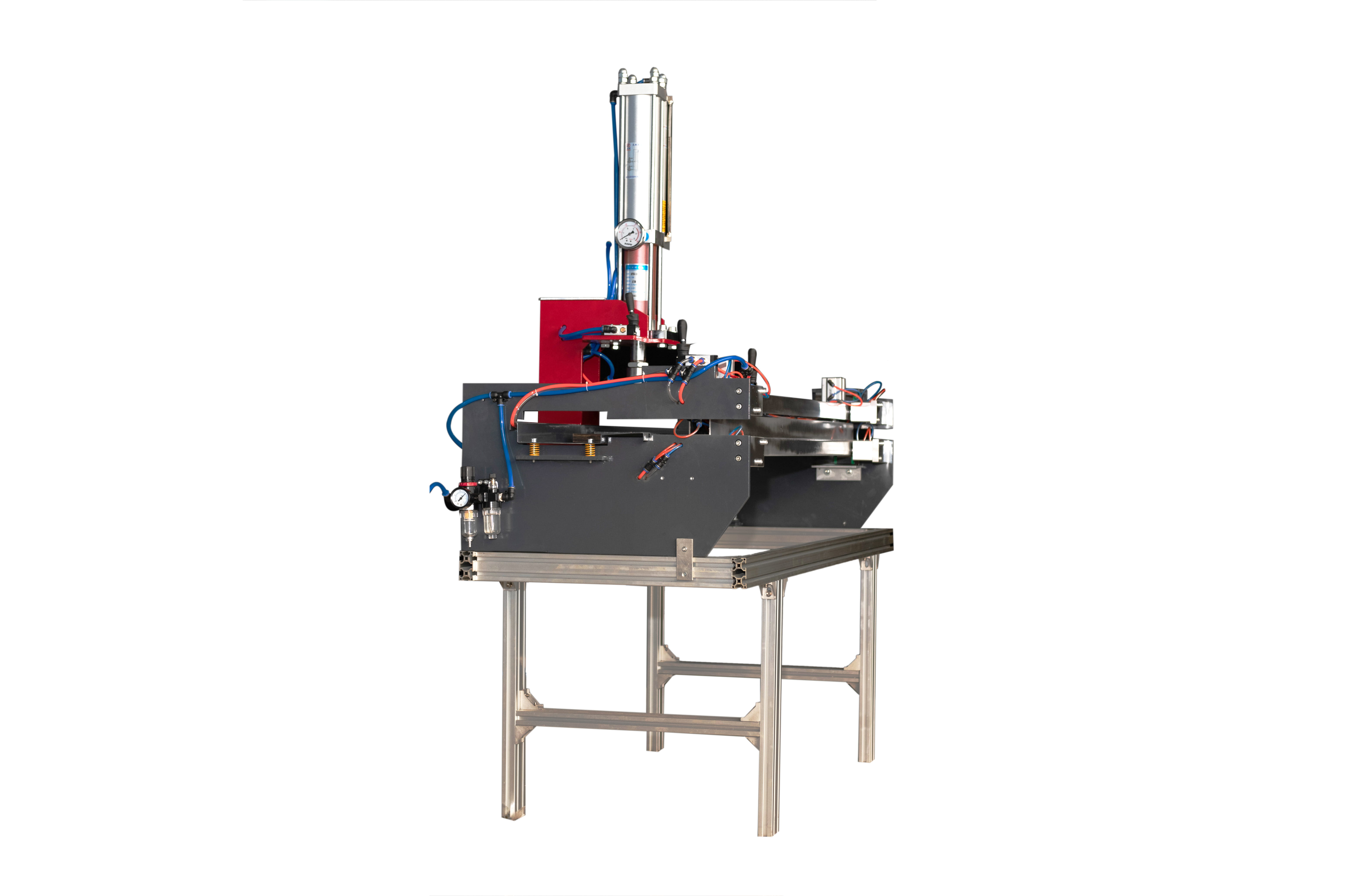 PVC PU Belt Phneumatic Finger Punch Machine