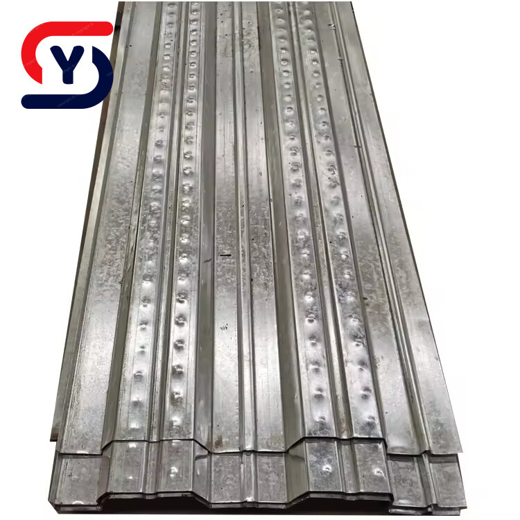 Galvanized floor decking