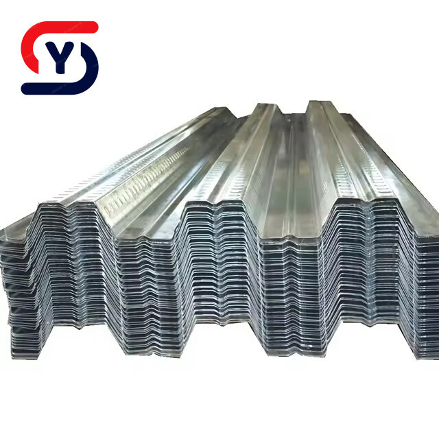 Galvanized floor decking