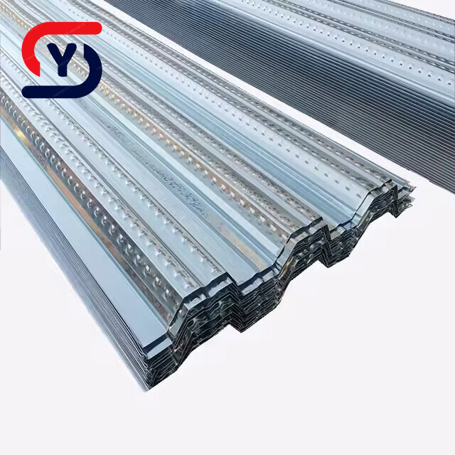 Galvanized floor decking