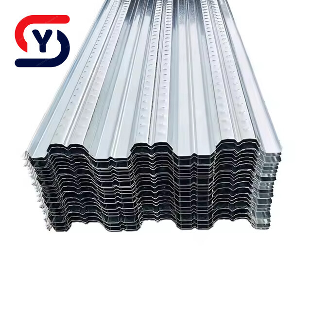 Galvanized floor decking