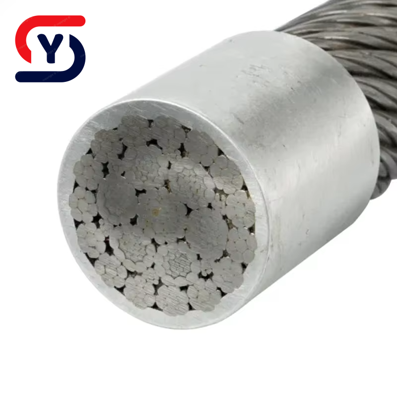 Heavy Duty  Elevator Steel Rope Premium Traction Cable Carbon Steel Breaking Load 1770n