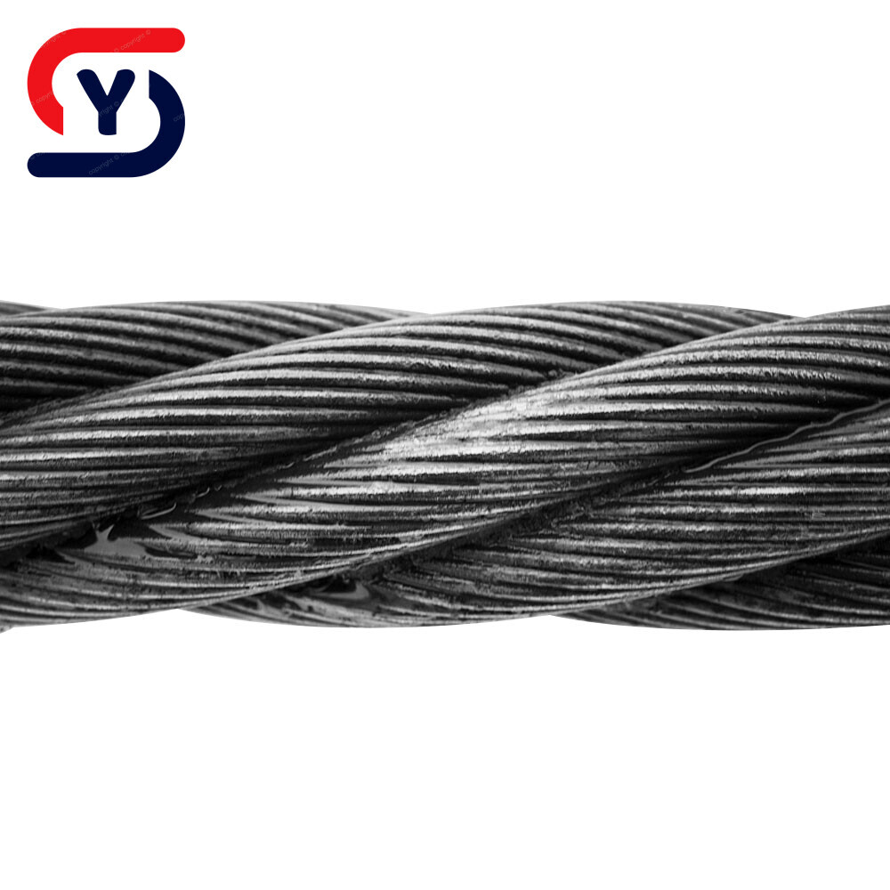 Galvanized Steel Wire Rope, Elevator Wire Rope, Hoist Wire Rope with Steel Core, Sisal Core