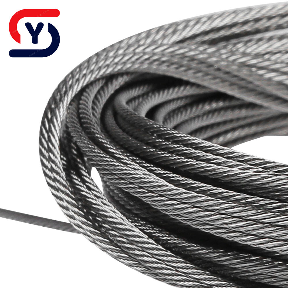 Galvanized Steel Wire Rope, Elevator Wire Rope, Hoist Wire Rope with Steel Core, Sisal Core