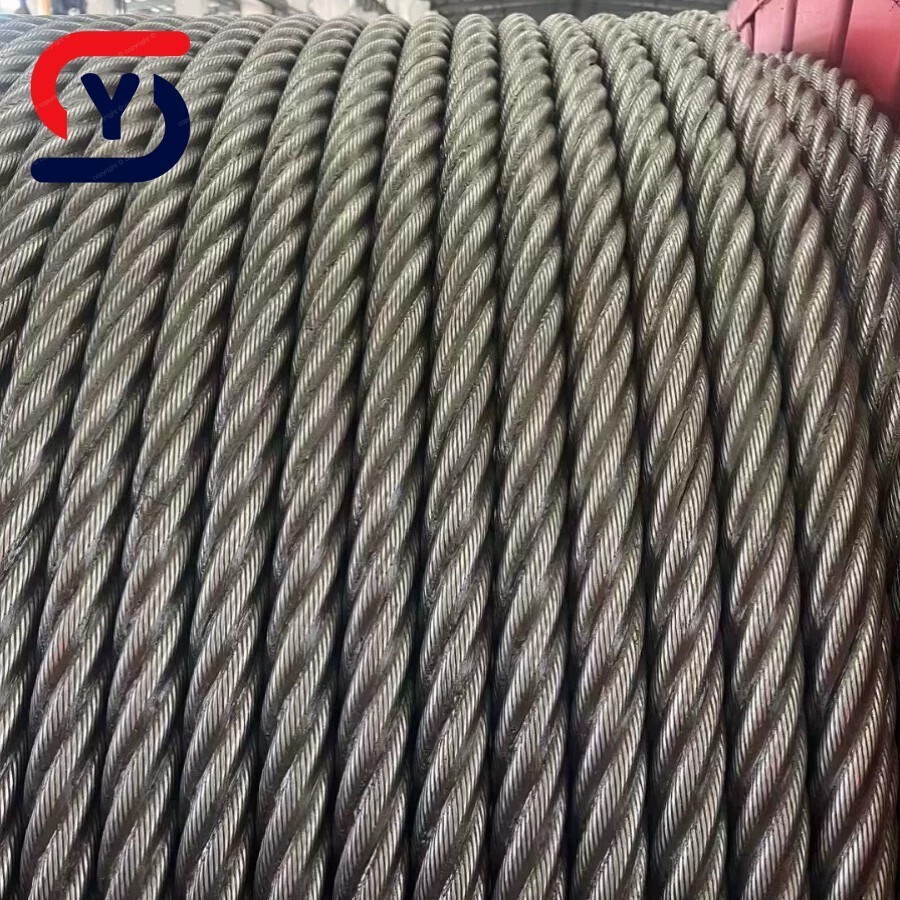 OEM Customized Stainless Steel Galvanized Steel Wire Rope Used for Construction Machinery