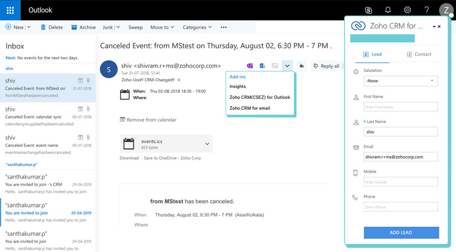 Benefits of Zoho Teams Integration