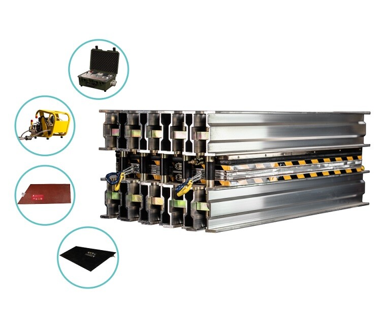 Ленточный вулканизационный пресс серии SVP