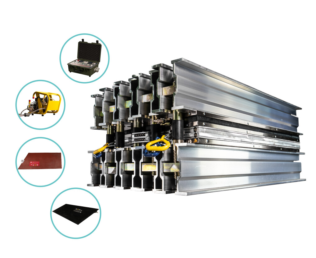 Prensa de vulcanización de correa serie ZLJ