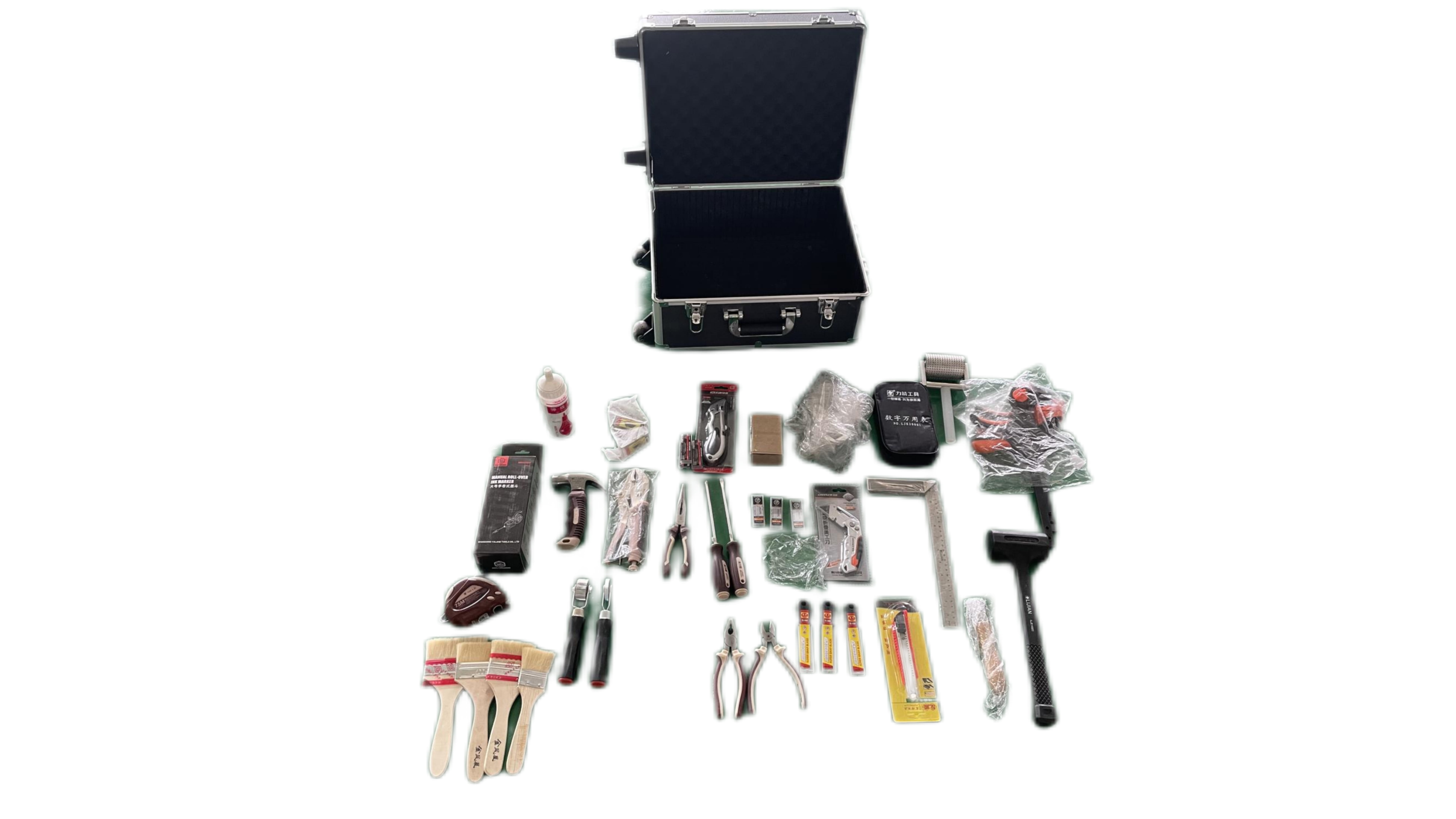 Kit de herramientas de empalme de cinta transportadora de goma