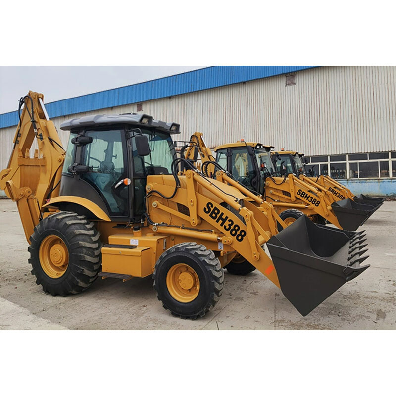 SHANTUI backhoe loader SBH388