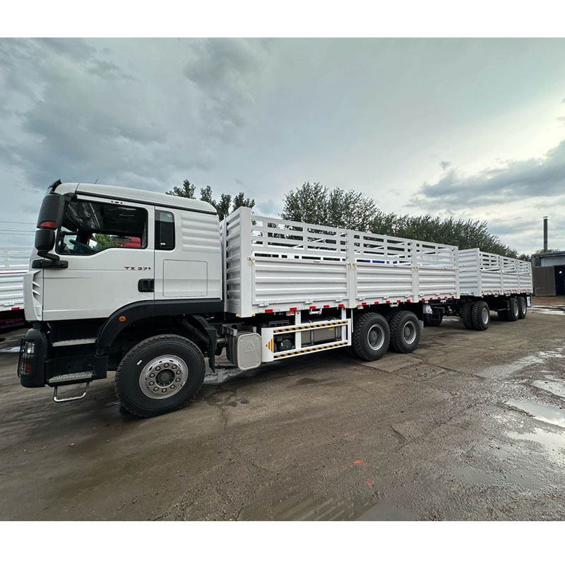 SINOTRUK HOWO TX cargo truck with full trailer