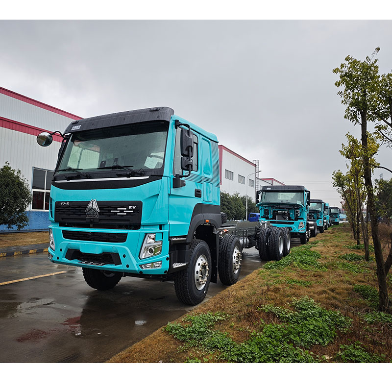SINOTRUK electric dump truck 8x4