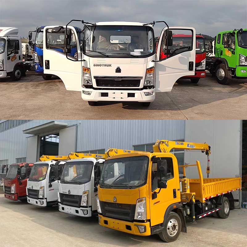 SINOTRUK HOWO light duty cargo truck