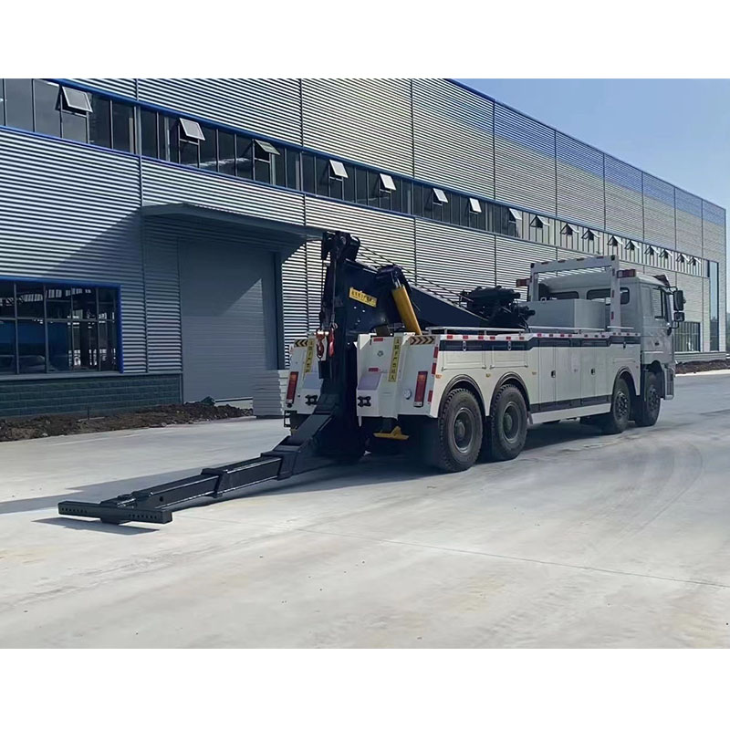 SHACMAN F3000 tow truck 8x4