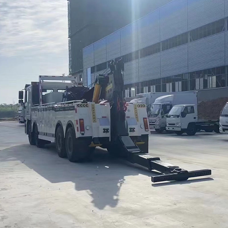 SHACMAN F3000 tow truck 8x4