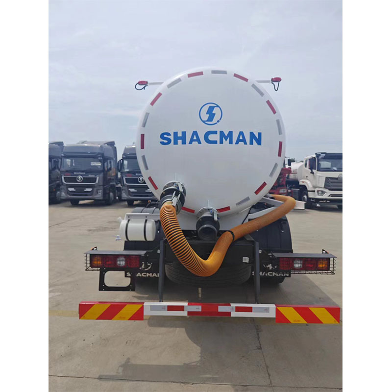 SHACMAN sewage suction vacuum truck