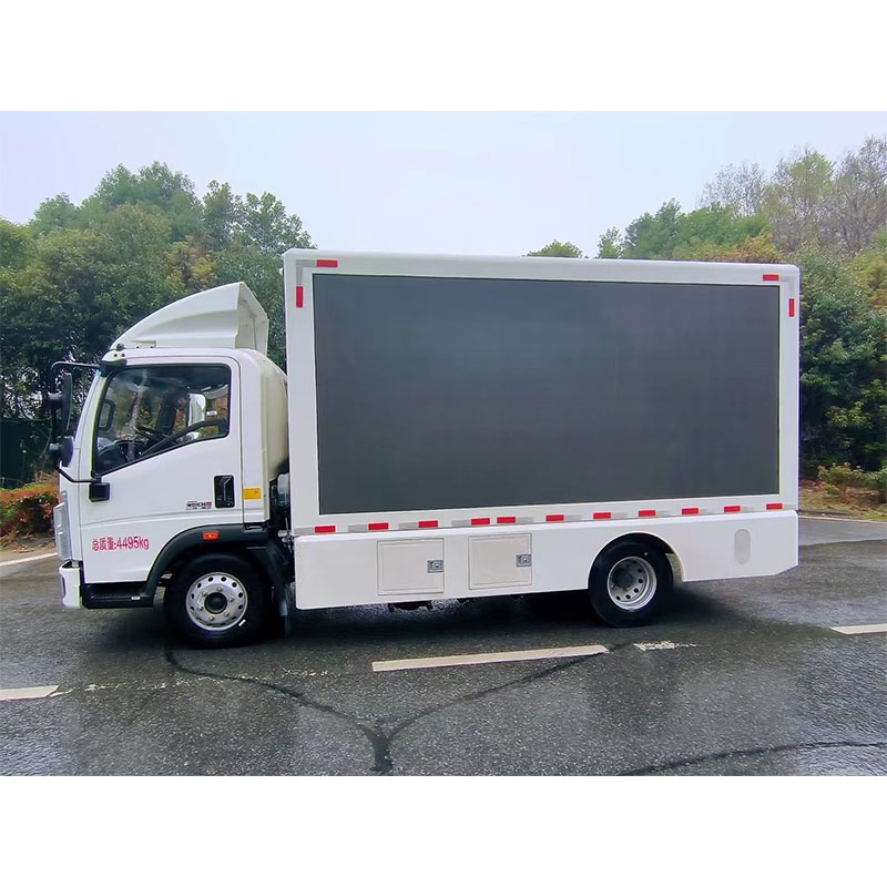 SINOTRUK HOWO LED advertising truck