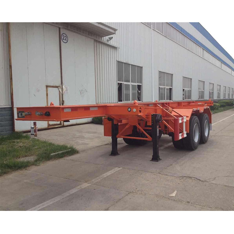 CHINA SINEWHUA skeletal trailer