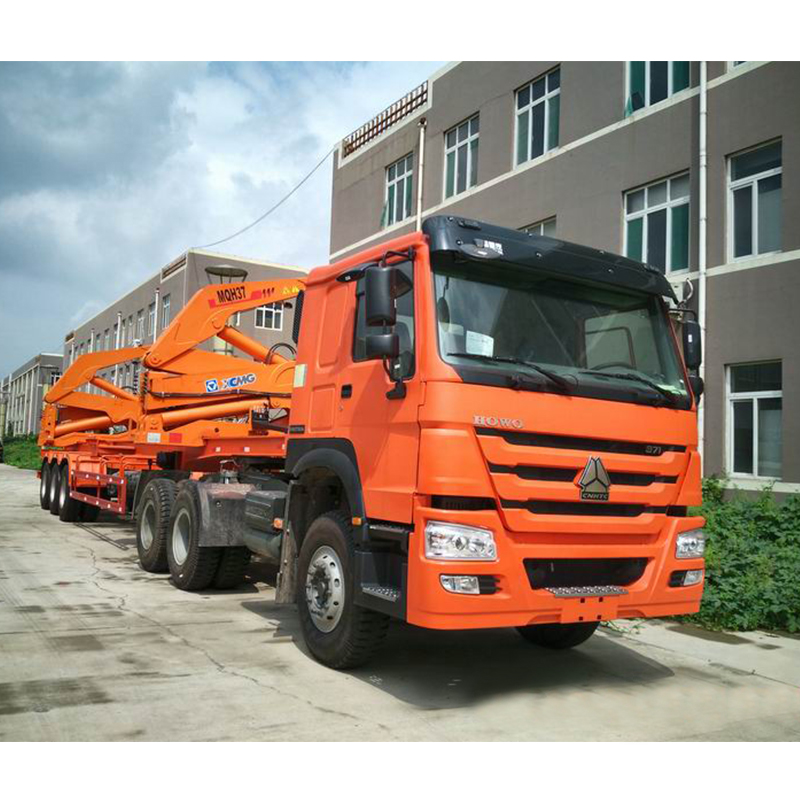 CHINA SINEWHUA container self loading trailer sideloader