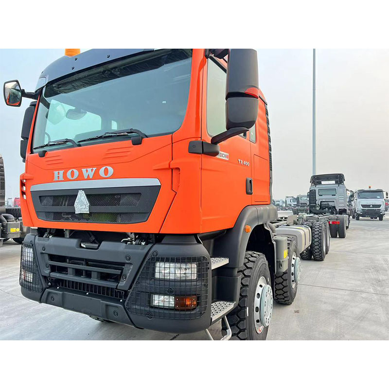HOWO TX dump truck chassis 12 wheel