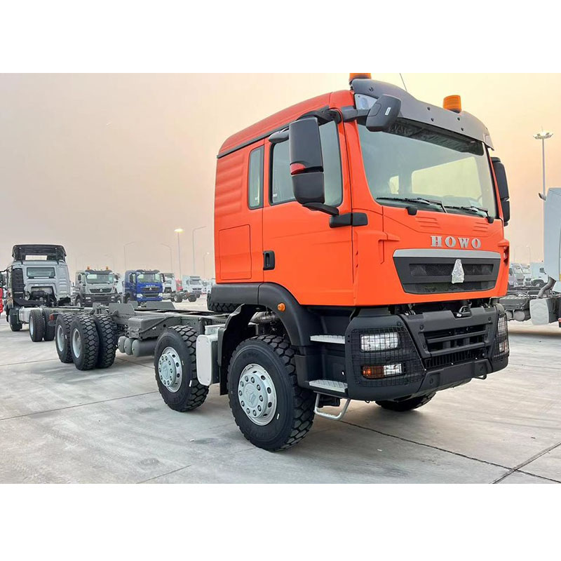 HOWO TX dump truck chassis 12 wheel