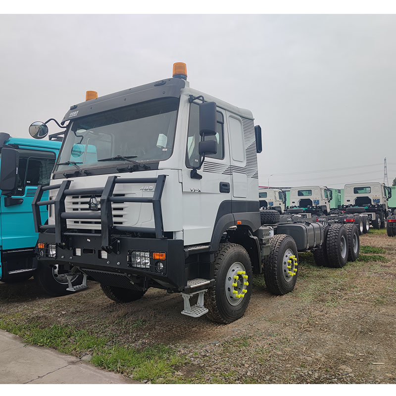 HOWO V7 dump truck chassis 12 wheel