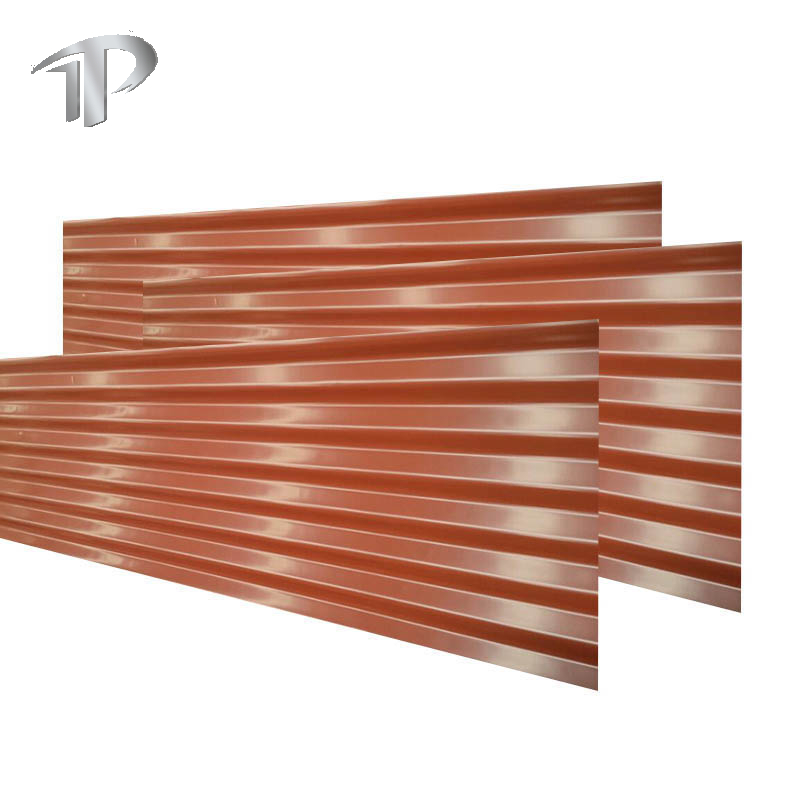 Household corrugated sheet