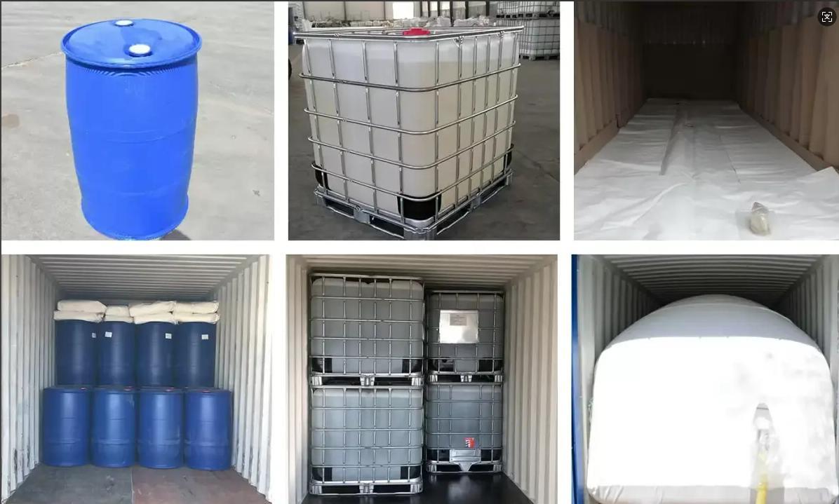 PCE Packing-200L drums, 1000L IBC tanks, 20000 Flexibag Polycarboxylate Superplasticizer