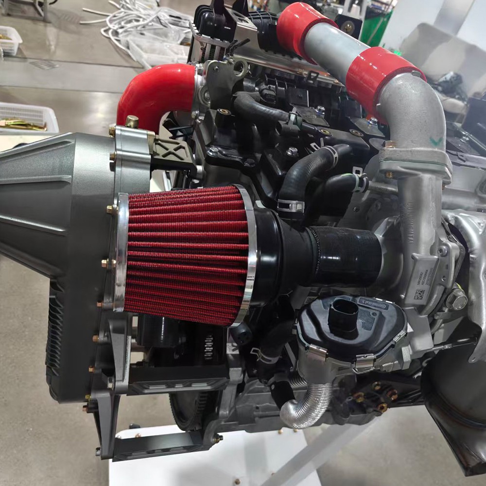 ZT-1480CC 197HP UAV Engine with Turbocharger & Gasoline Direct Injection (GDI)