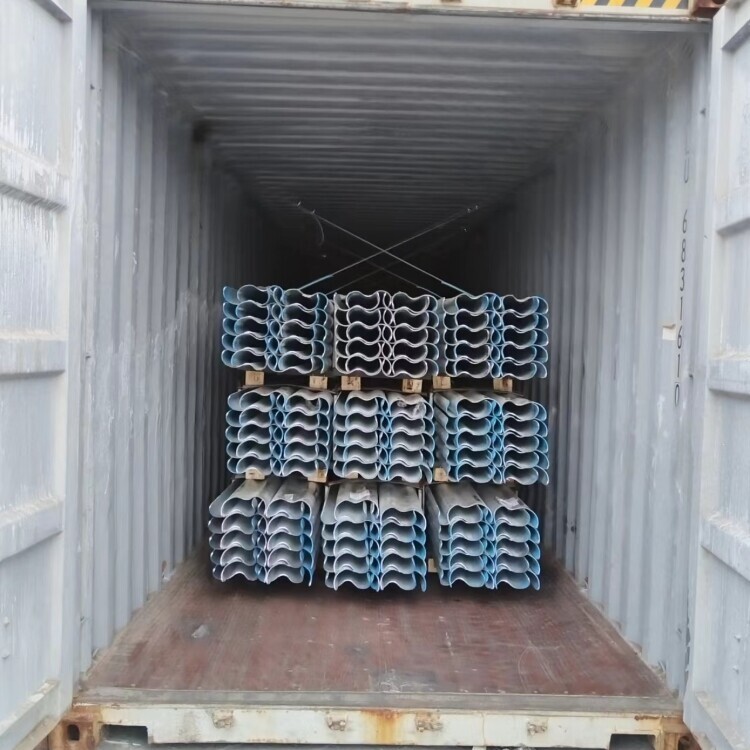 Galvanized electric poles