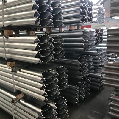 Galvanized electric poles