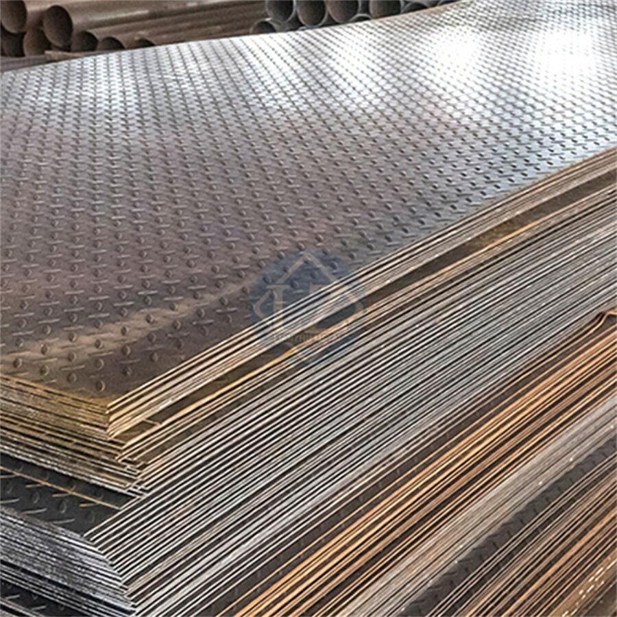 Mild Steel Embossed Plate