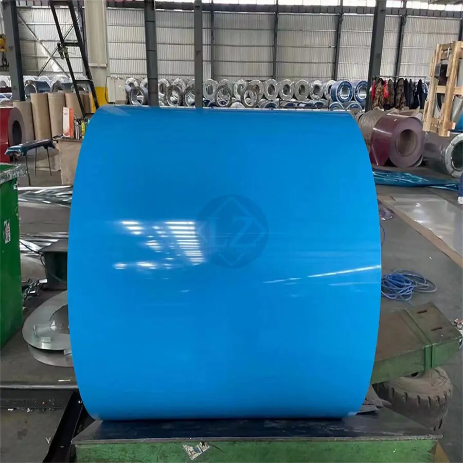 Blue Pre-painted Galvan Iron Coils