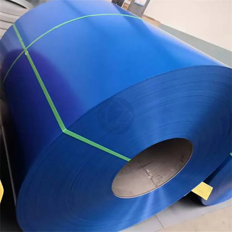 Blue Pre-painted Galvan Iron Coils