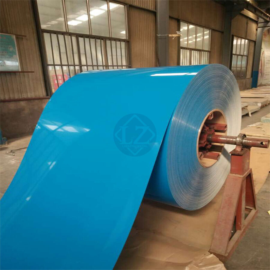 Blue Pre-painted Galvan Iron Coils