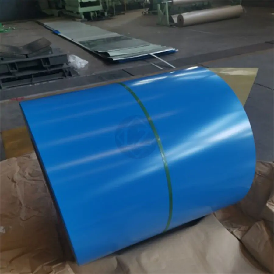 Blue Pre-painted Galvan Iron Coils