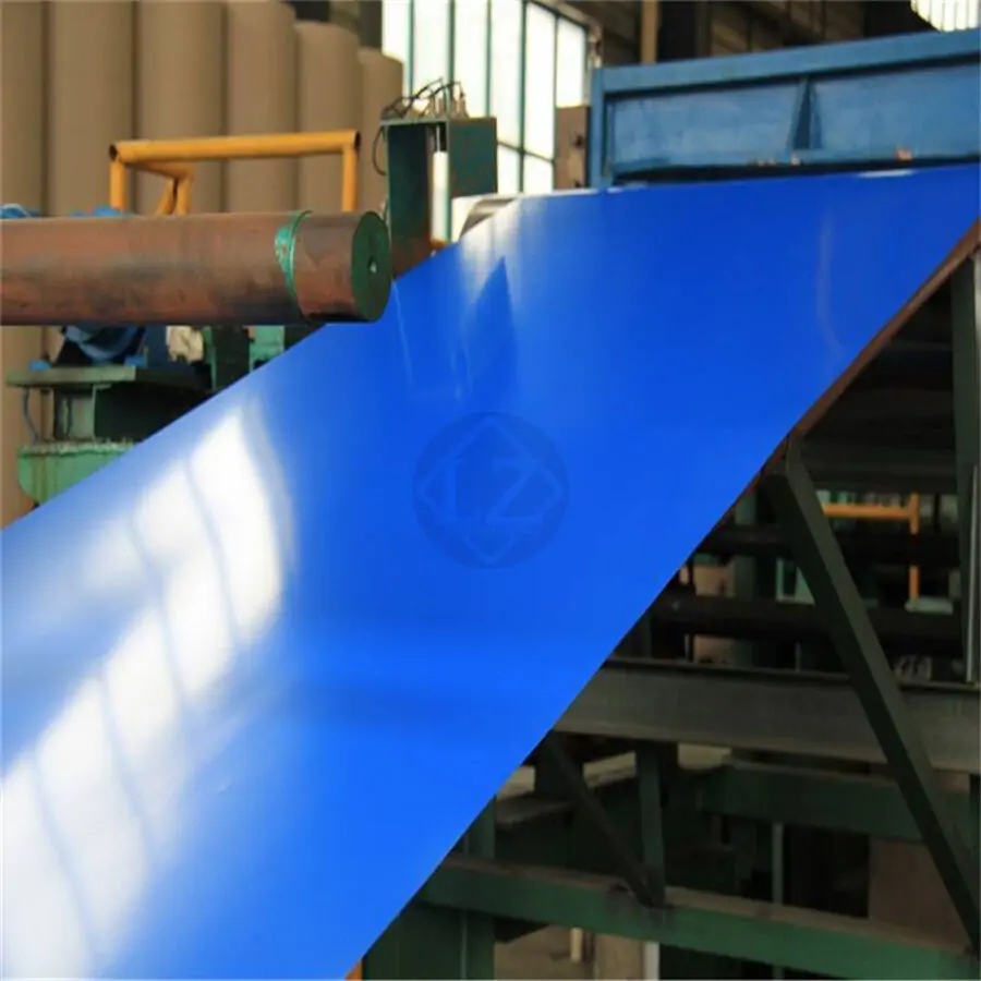 Blue Pre-painted Galvan Iron Coils