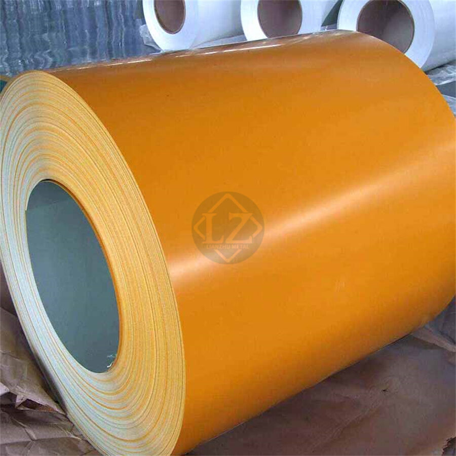 Orange Prepainted Galvanised Coils