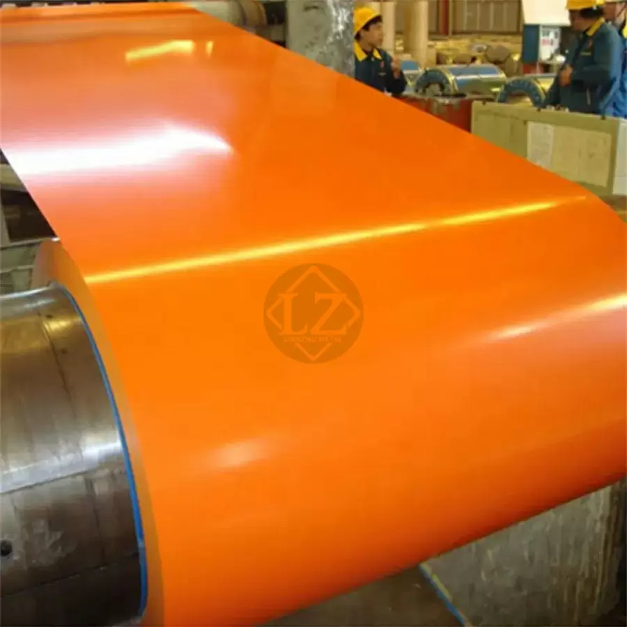 Orange Prepainted Galvanised Coils
