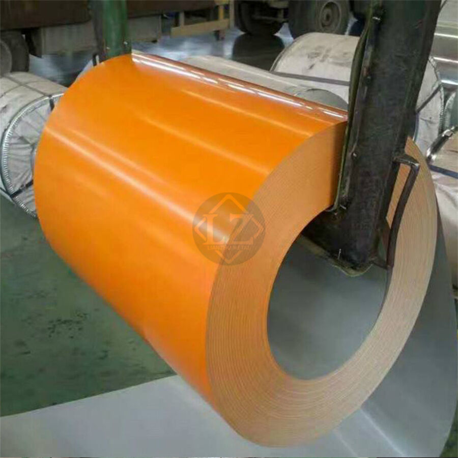 Orange Prepainted Galvanised Coils