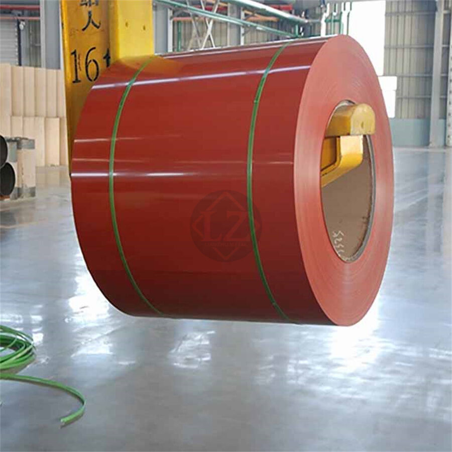 Pure Red Color PPGI Coils