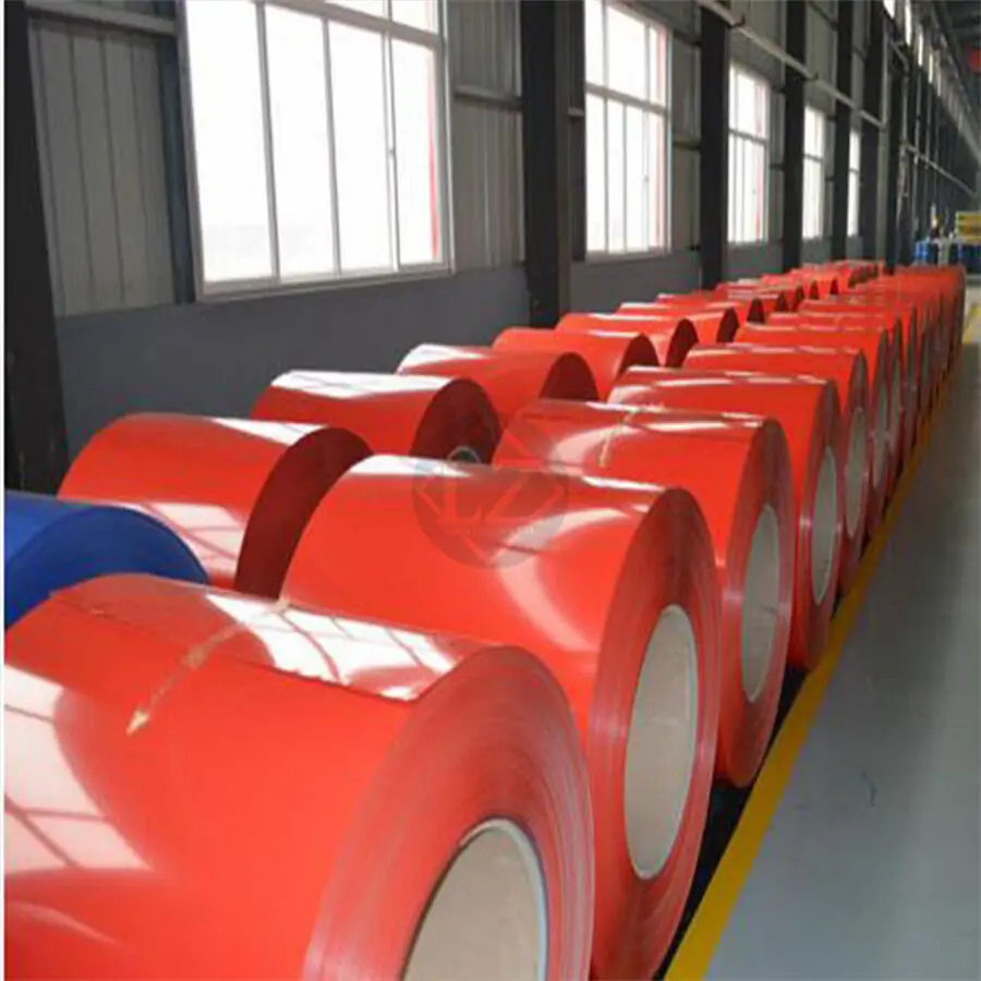Pure Red Color PPGI Coils