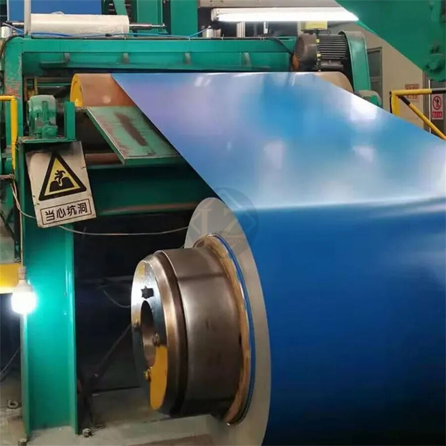 Sky Blue Color Coated Roll