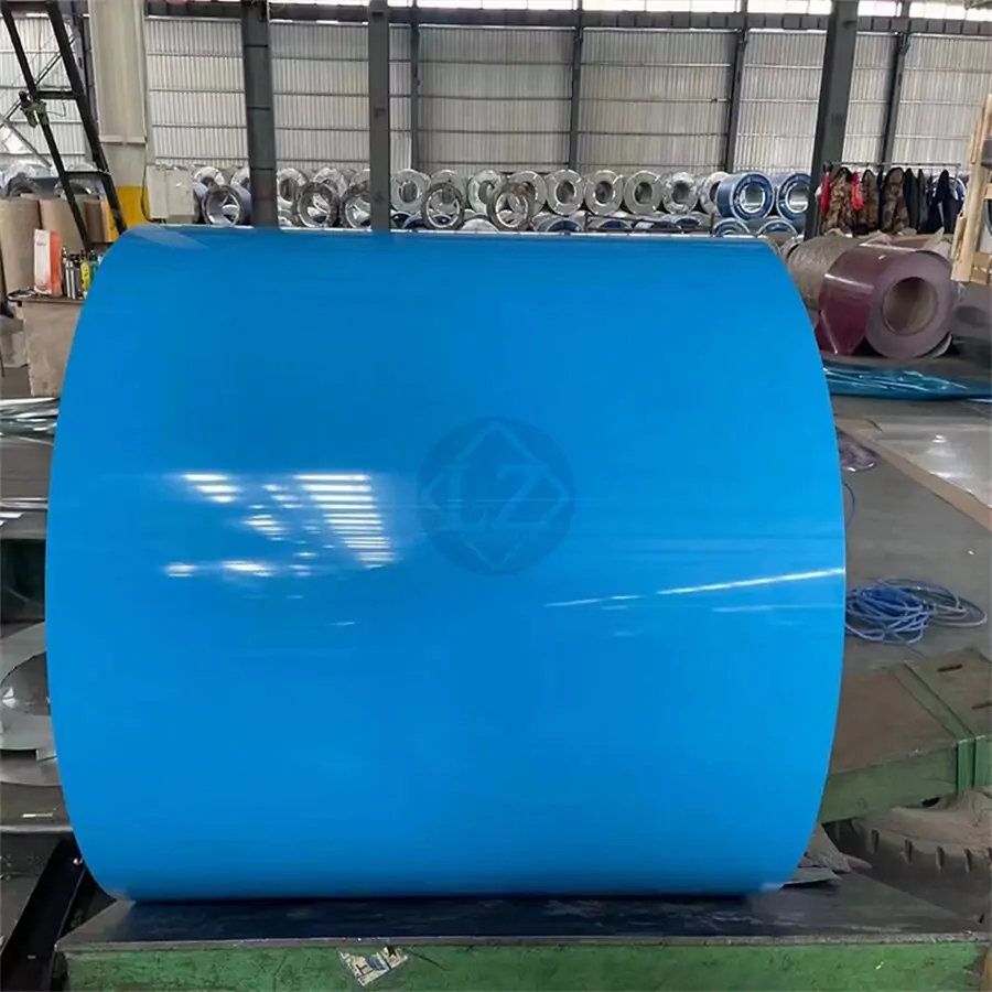 Sky Blue Color Coated Roll