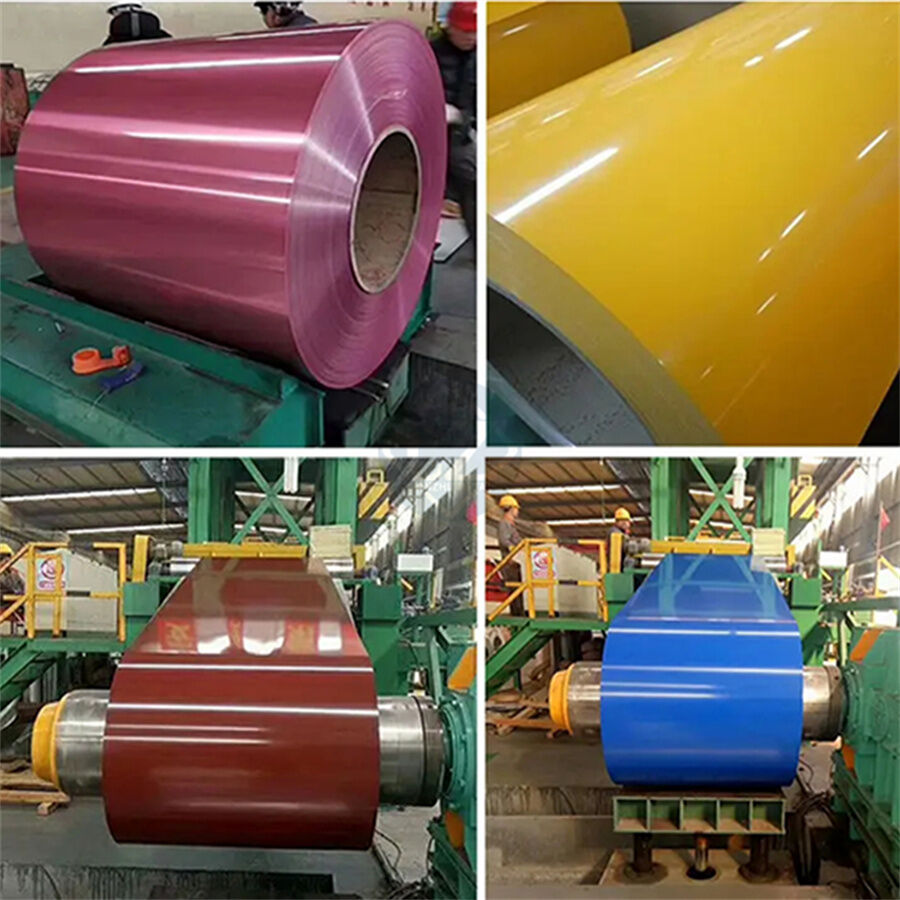 Yellow Color Coated Rolls