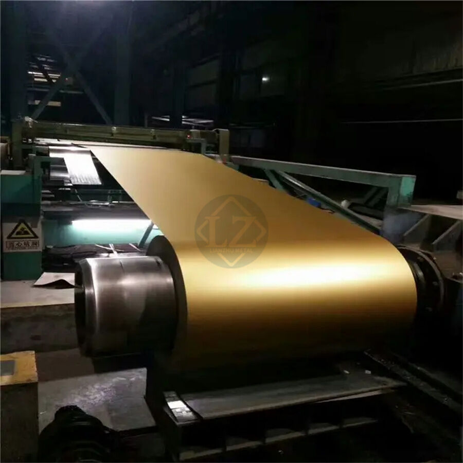 Yellow Color Coated Rolls