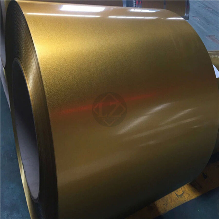 Yellow Color Coated Rolls