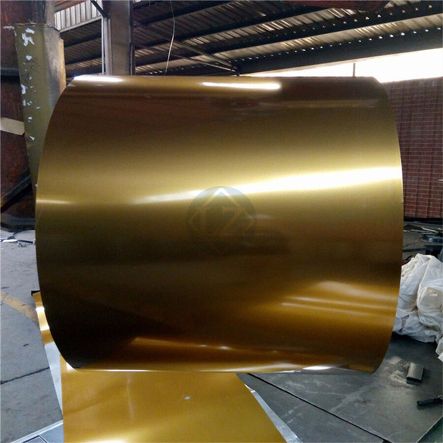 Yellow Color Coated Rolls