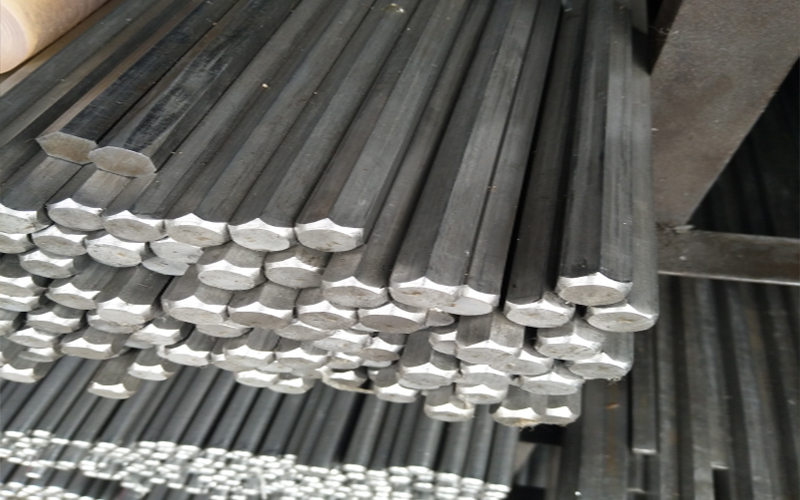 Carbon steel hexagonal bar