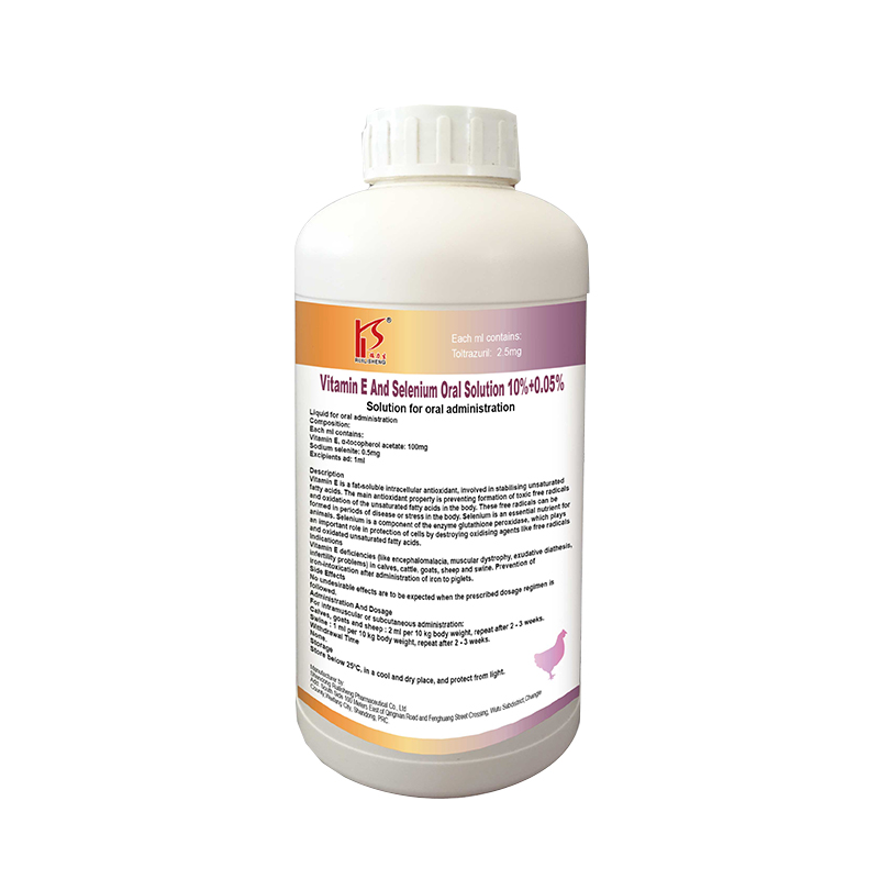 Vitamin E And Selenium Oral Solution 10%+0.05%